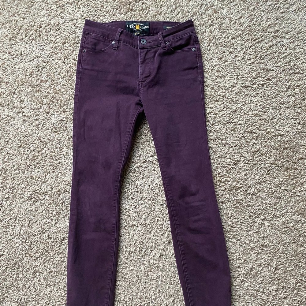 Lucky Brand Plum Jeans